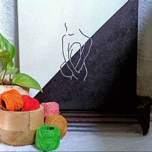 Embroidered Canvas